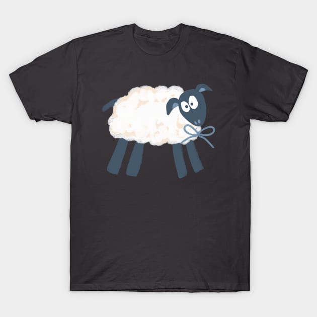 Cute sheep T-Shirt by Mimie20